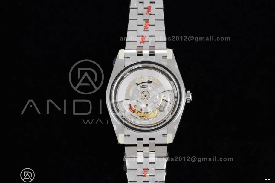 Green SS Clean SS 1:1 904L Datejust Best Roman Dial Steel SH3235 41 Bracelet on Edition Gray 0226